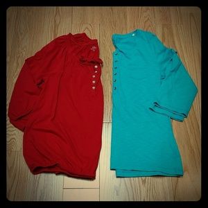 Set of two long sleeve T-shirts